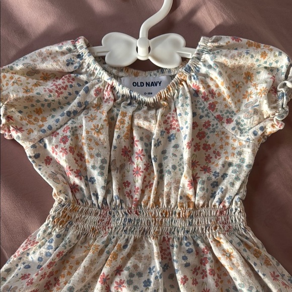 Old Navy| Floral Cotton Toddler Dress - Picture 5 of 7